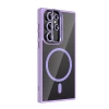 Joko Samsung Galaxy S24 Ultra Remim Lensli Magsafe Standlı Kapak - Lila