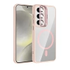 Joko Samsung Galaxy S25 Fe Remim Lensli Magsafe Standlı Kapak - Pembe
