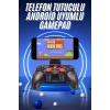 Joystik Gamepad Bluetooth Telefon Tutucu Oyun Kolu Telefon Android Uyumlu