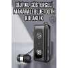 Kablolu Makaralı Bluetooth Kulaklık Uzun Pil Ömrü Dijital Göstergeli