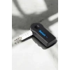 Kablosuz Bluetooth Aux Araç Kiti Siyah Hafıza Kartlı