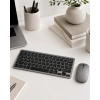 Kablosuz Bluetooth Klavye Mouse Seti Şarjlı Tablet Laptop Uyumlu