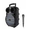 Kablosuz Karaoke Hoparlör Mikrofonlu Rgb Işıklı Bluetooth Speaker Usb Tf Kart Destekli