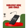 Kablosuz Manyetik Araç Şarj Pedi – Hızlı, Güvenli, Isınma Korumalı Tasarım