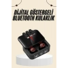 Kablosuz Şarj Göstergeli Powerbank Özellikli Bluetooth Kulaklık Çağrı Cevaplayabilen