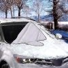 Kar Buz Önleyici Örtü  Araç Oto Ön Cam Koruyucu Branda