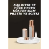 Kaş Bıyık Ve Yüz Epilasyon Aleti Ve Titreşimli Yüz Temizleme Masaj Aleti İkili Set