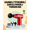 Kas Gevşetici Masaj Tabancası 4 Başlık Ve Ayarlanabilir Hız