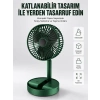Katlanabilir Usb Şarjlı Masaüstü Soğutucu Mini Fan Telefon Tutucu Yeni Nesil