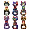 Kedi Tasarımı İstanbul Temalı Buzdolapı Süsü Magnet Alk5408