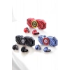 Kırmızı Kablosuz Bluetooth Kulaklık Stres Çarklı  Kulaklığı
