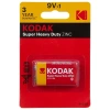 Kodak Super Heavy Duty Çinko Karbon 9 Volt Pil