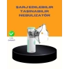 Kompakt Boy Şarjlı Taşınabilir Nebulizatör Cihazı