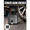 Kompakt Tasarımlı Led Işıklı Taşınabilir Diyafram Tip Kompresör Yeni Nesil