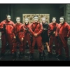 Koreli Hırsız Teatral Hahoe Maskesi - Para Heist Maskesi - Dali Maskesi