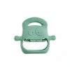 Koyu Yeşil Bebek Silikon Diş Kaşıyıcı