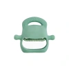 Koyu Yeşil Bebek Silikon Diş Kaşıyıcı