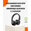 Kristal Netliğinde Ses Ve Güçlü Baslı Kablosuz Kulak Üstü