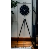 Krom Zarif Tripod Ayaklı Saat