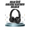 Kulak Üstü Bluetooth Kulaklık Yüksek Ses Kaliteli Ayarlanabilir