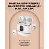 Kulakiçi Bluetooth Kulaklık V5.3 – 4’lü Set, Dijital Ekranlı, Gürültü Engelleme