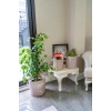 Kulplu Yuvarlak Düzenleyici Çok Amaçlı Kolay Taşınabilen Organizer Keçe Sepet (mega) 03648