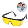 Laboratuvar Gözlüğü / Çapak Gözlüğü Sarı (599)