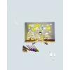 Led Aydınlatmalı Şeffaf Mesaj Tahtası – 30x20 Cm, Neon Etkili Yazılar İçin Tasarlandı