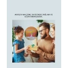 Led Aydınlatmalı Şeffaf Mesaj Tahtası – 30x20 Cm, Neon Etkili Yazılar İçin Tasarlandı