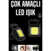 Led Işık Acil Durum Işığı Çok Fonksiyonlu Mıknatıs Özelliği