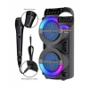 Led Işıklı Kablosuz Bluetooth Hoparlör Usb Tf Kart Destekli