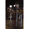 Led Işıklı Selfie Çubuğu Bluetooth Kumandalı Kablosuz Tripot Selfie Monopod Selfie Stick Siyah