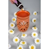 Lotus Çiçeği El Yapımı Çömlek Buhurdanlık Tütsülük (599)