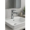 Lüks Sabit Lavabo Bataryası Tek Kollu Musluk – Su Tasarruflu Banyo & Mutfak Uyumlu