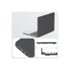 Macbook Air 15 2024 Macbook Deri Kapak - Gri