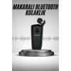 Makaralı Bluetooth Kulakiçi Yaka Kulaklığı Kablosuz Kulaklık