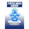 Masaj Aleti El Şeklinde Omuz Bacak Bilyeli Masaj Eldiveni El Şekilli