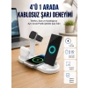 Masaüstü Düzenleyici 4’ü 1 Arada Kablosuz Şarj Aksesuarı Yeni Nesil