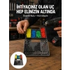 Matkap Ucu Seti 24 Parça Organizer Kutulu Ahşap Metal Beton Uyumlu Yeni Nesil