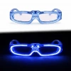 Mavi Led Işıklı Parti Gözlüğü - 3 Modlu