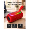 Mavi Taşınabilir Bluetooth Hoparlör Kompakt Tasarım Ve Güçlü Ses