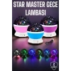 Mavi Ve Mor Işıklı  Projeksiyon Lambası