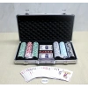 Metal Çantalı 300 Chip Ve 2 Adet İskambil Kağitına Sahip Poker Oyunu Alk3549