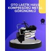 Metal Gövdeli Oto Lastik Hava Kompresörü 12v 140 Psı Hızlı Şişirme