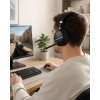 Mikrofonlu Bluetooth Kulak Üstü Kulaklık Rgb Aydınlatmalı Type-c Şarjlı