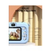 Mini 1080p Hd Çocuk Kamera Dijital Fotoğraf Makinesi 2.0 Inç Ekran 5 Adet Oyun Pembe
