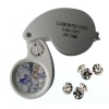 Mini 40x25mm Takı Büyüteç, Cep Büyüteç, Teftiş, Elmas Pullar, Madeni Kontrol Lup Mg21011
