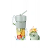 Mini Taşınabilir Mikser 350 Ml Smoothie Makinesi Meyve Sıkacağı Şarj Edilebilir Blender Yeşil