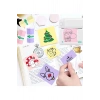 Mini Taşınabilir Yazıcı 13 Rulo Kağıtlı Mürekkepsiz Etiket Yazıcısı Mini Termal Yazıcı