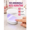 Mini Tırnak Kurutucu – Hızlı Kurutma İçin Uvled Işık Teknolojisi Yeni Nesil